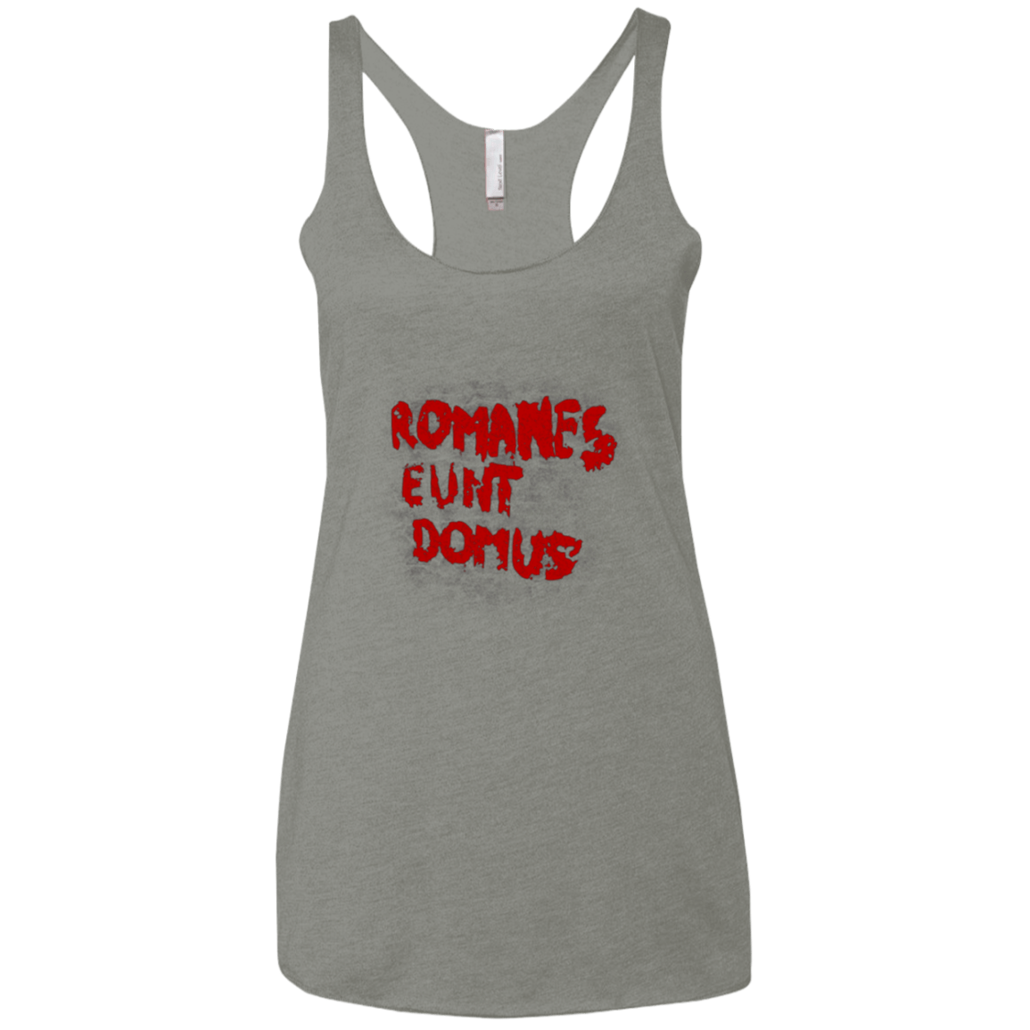 T-Shirts Venetian Grey / X-Small Romanes eunt Women's Triblend Racerback Tank