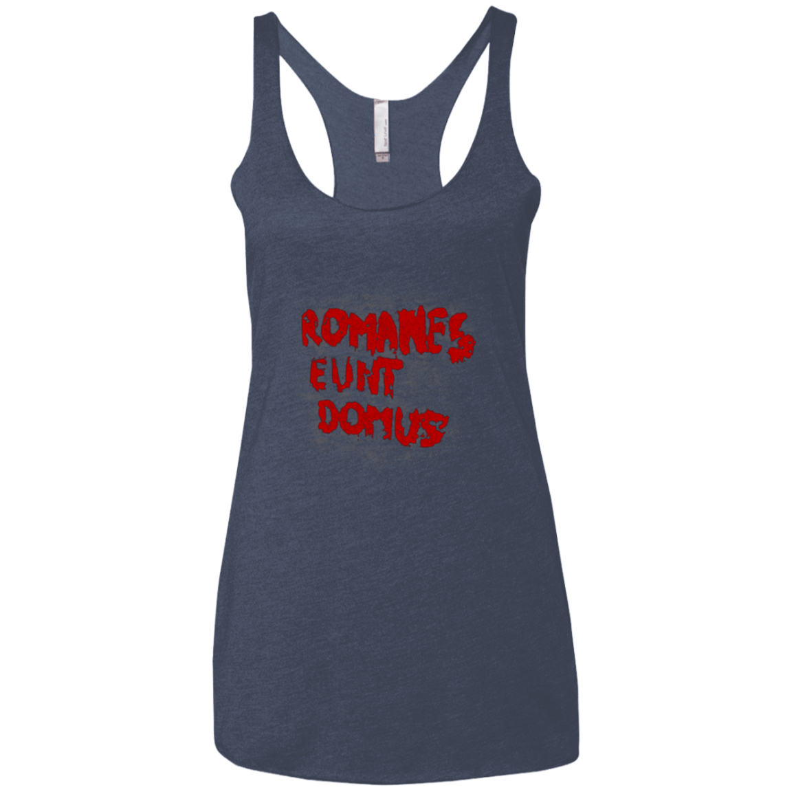 T-Shirts Vintage Navy / X-Small Romanes eunt Women's Triblend Racerback Tank