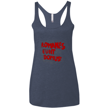 T-Shirts Vintage Navy / X-Small Romanes eunt Women's Triblend Racerback Tank
