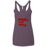 T-Shirts Vintage Purple / X-Small Romanes eunt Women's Triblend Racerback Tank