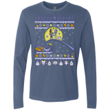 T-Shirts Indigo / Small ROMANTIC NIGHTMARE Men's Premium Long Sleeve