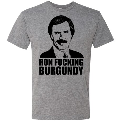 T-Shirts Premium Heather / Small Ron Fucking Burgundy Men's Triblend T-Shirt