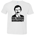 T-Shirts White / 2T Ron Fucking Burgundy Toddler Premium T-Shirt