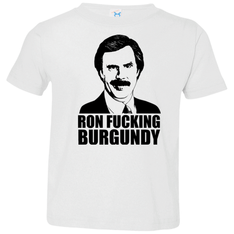 T-Shirts White / 2T Ron Fucking Burgundy Toddler Premium T-Shirt