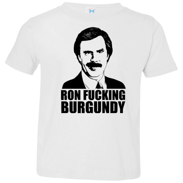 T-Shirts White / 2T Ron Fucking Burgundy Toddler Premium T-Shirt