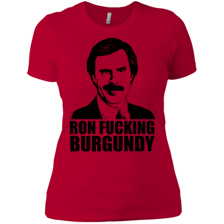 T-Shirts Red / X-Small Ron Fucking Burgundy Women's Premium T-Shirt