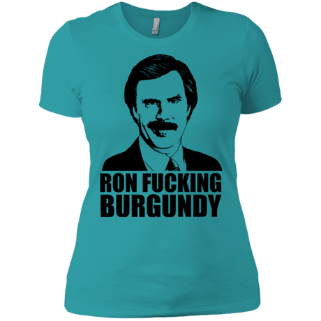 T-Shirts Tahiti Blue / X-Small Ron Fucking Burgundy Women's Premium T-Shirt