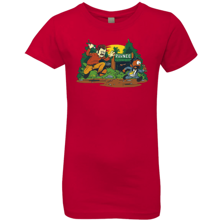 T-Shirts Red / YXS Ron & Tom Girls Premium T-Shirt