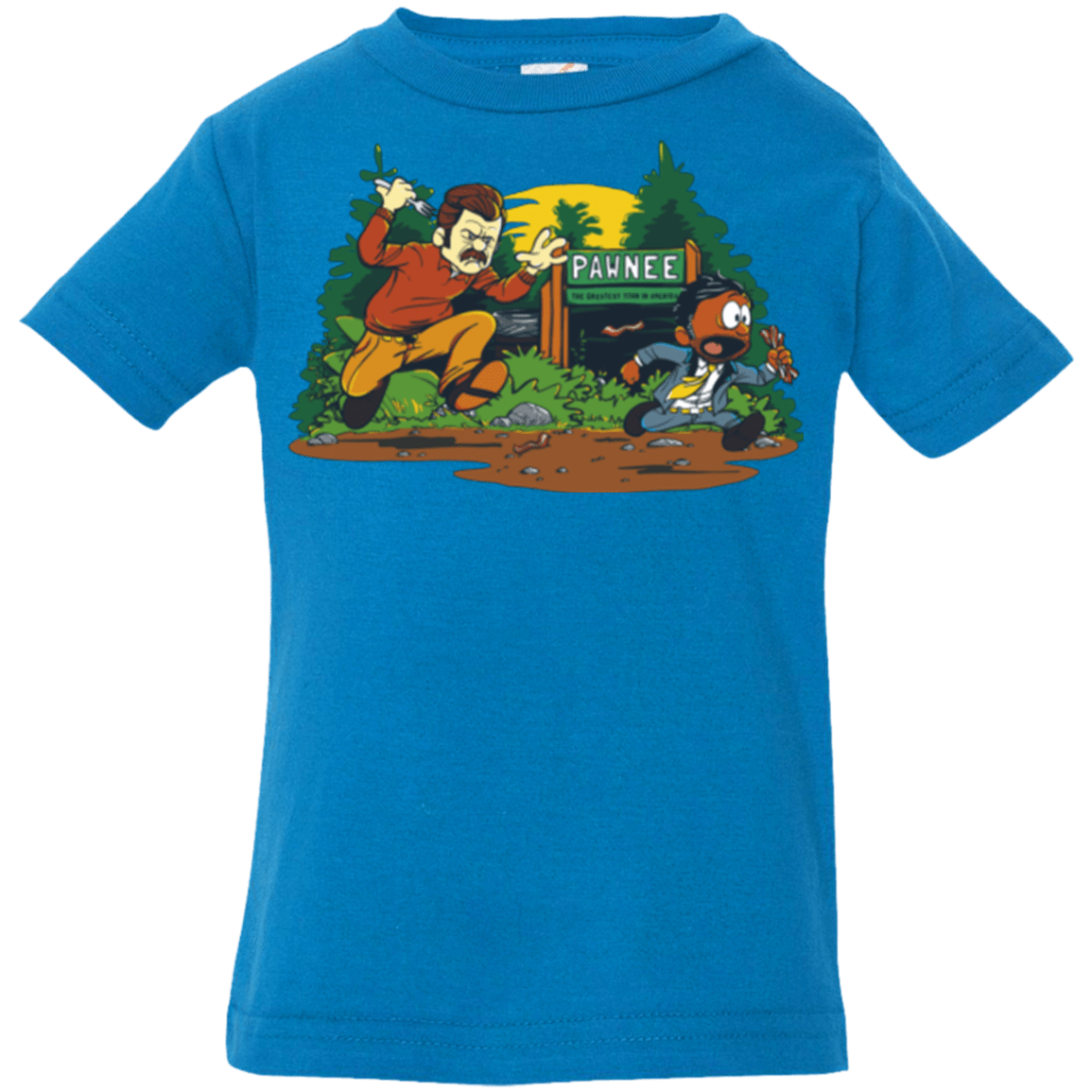 T-Shirts Cobalt / 6 Months Ron & Tom Infant PremiumT-Shirt