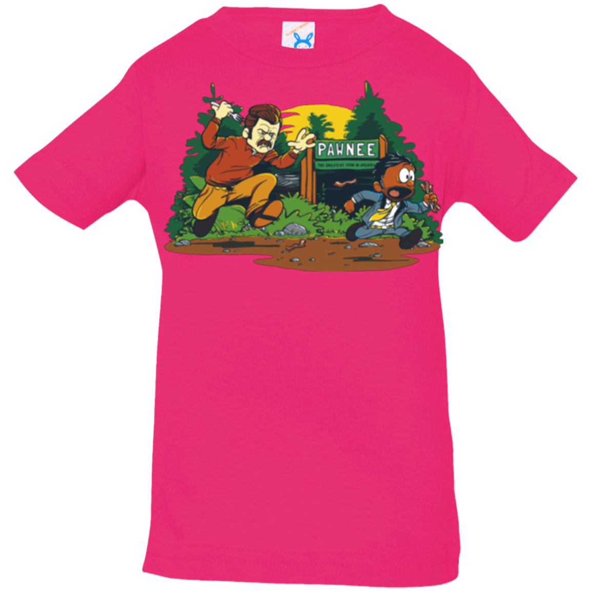 T-Shirts Hot Pink / 6 Months Ron & Tom Infant PremiumT-Shirt