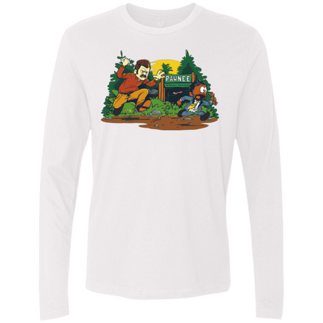T-Shirts White / Small Ron & Tom Men's Premium Long Sleeve