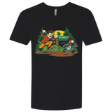 T-Shirts Black / X-Small Ron & Tom Men's Premium V-Neck