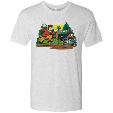T-Shirts Heather White / Small Ron & Tom Men's Triblend T-Shirt