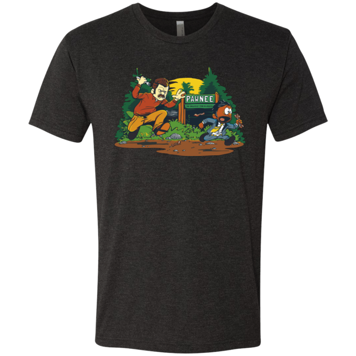 T-Shirts Vintage Black / Small Ron & Tom Men's Triblend T-Shirt