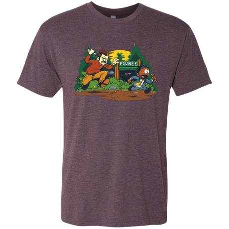 T-Shirts Vintage Purple / Small Ron & Tom Men's Triblend T-Shirt