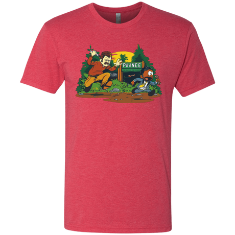 T-Shirts Vintage Red / Small Ron & Tom Men's Triblend T-Shirt