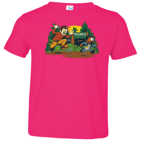 T-Shirts Hot Pink / 2T Ron & Tom Toddler Premium T-Shirt