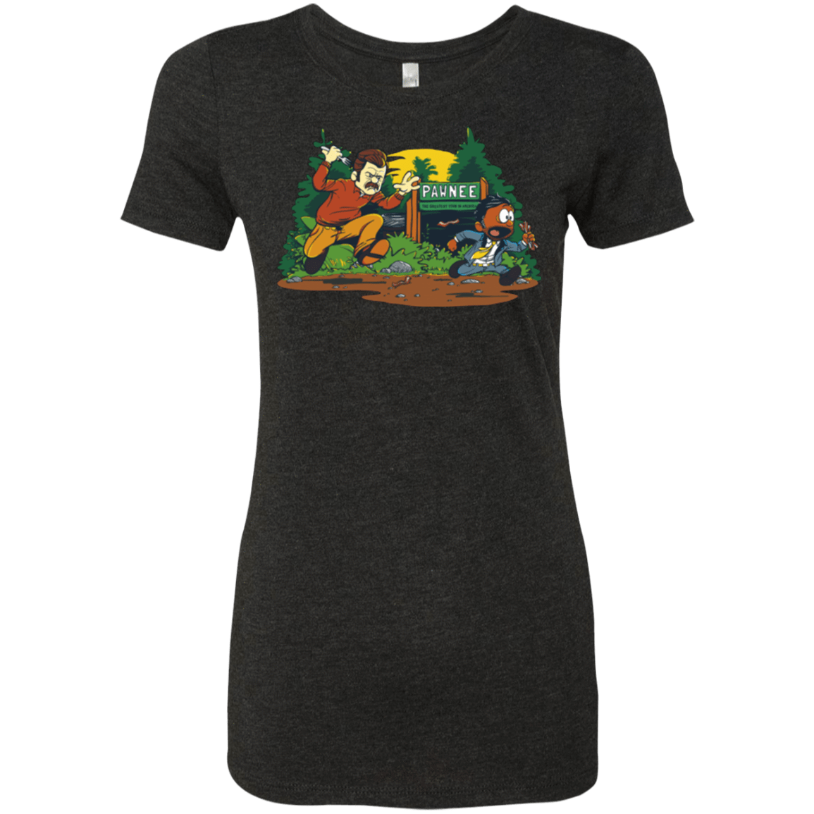 T-Shirts Vintage Black / Small Ron & Tom Women's Triblend T-Shirt