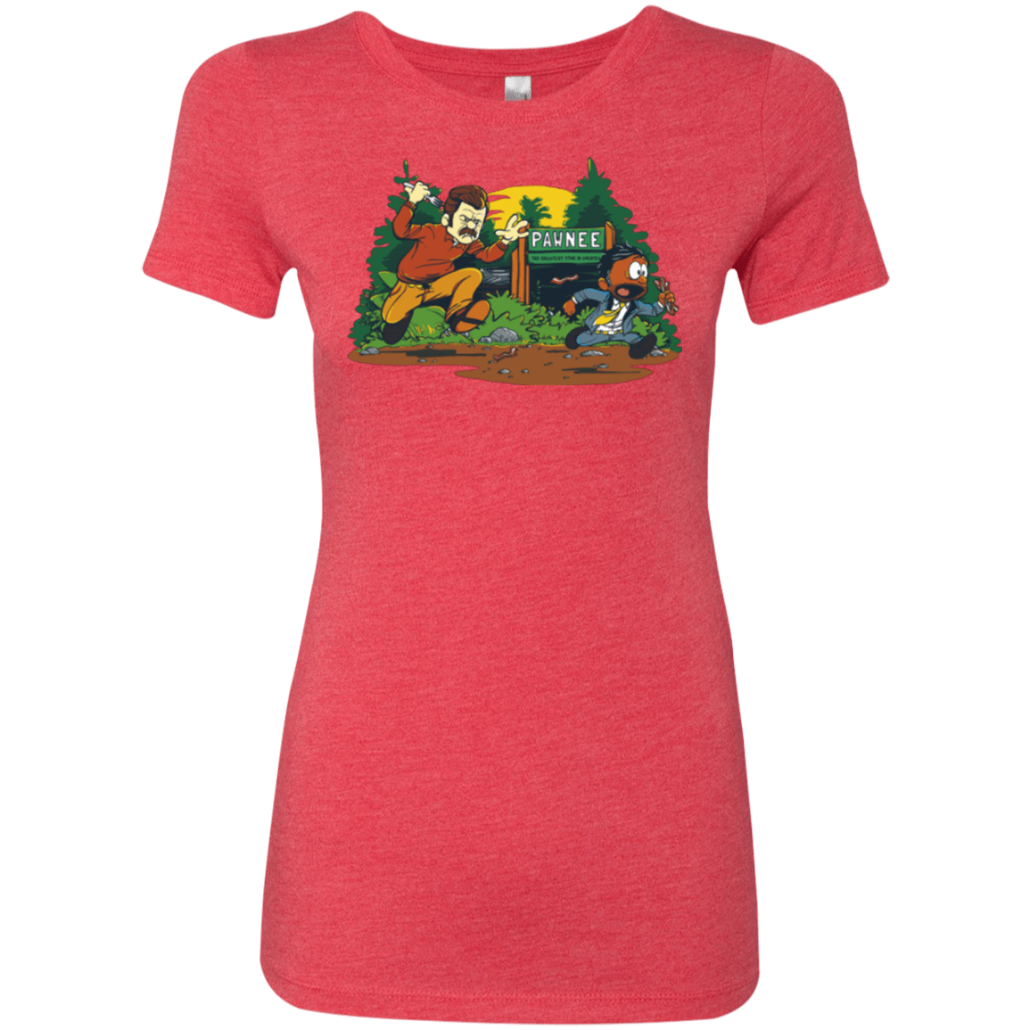 T-Shirts Vintage Red / Small Ron & Tom Women's Triblend T-Shirt