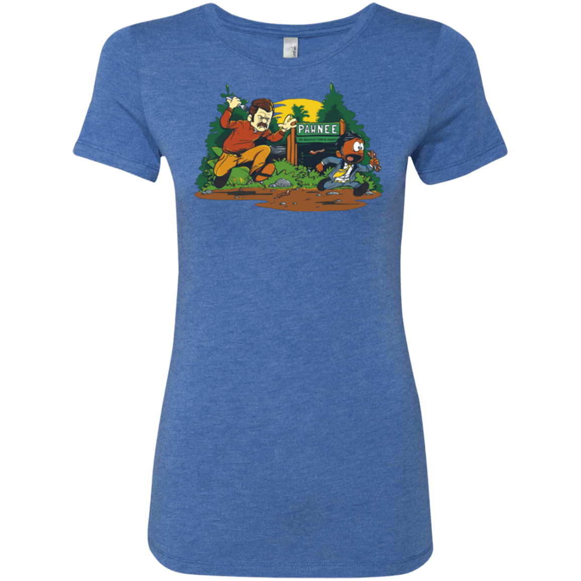 T-Shirts Vintage Royal / Small Ron & Tom Women's Triblend T-Shirt