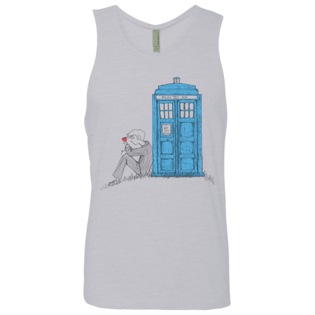 T-Shirts Heather Grey / Small Rose Men's Premium Tank Top