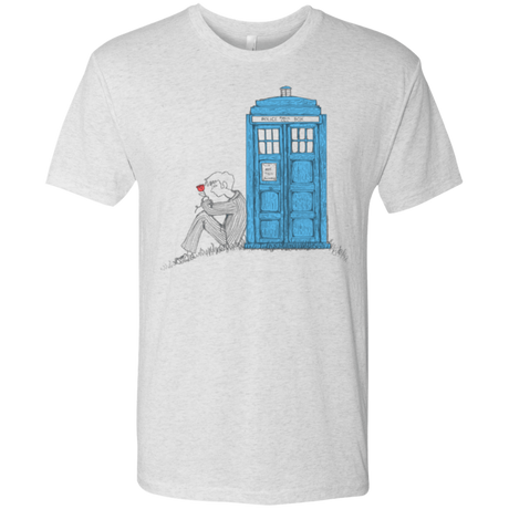 T-Shirts Heather White / Small Rose Men's Triblend T-Shirt