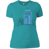 T-Shirts Tahiti Blue / X-Small Rose Women's Premium T-Shirt