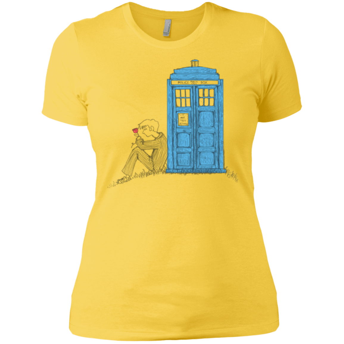 T-Shirts Vibrant Yellow / X-Small Rose Women's Premium T-Shirt