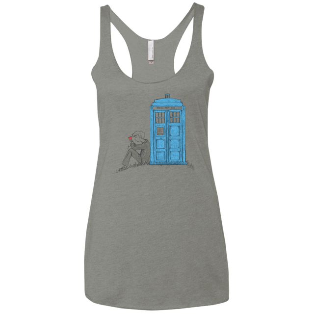 T-Shirts Venetian Grey / X-Small Rose Women's Triblend Racerback Tank