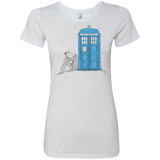 T-Shirts Heather White / Small Rose Women's Triblend T-Shirt