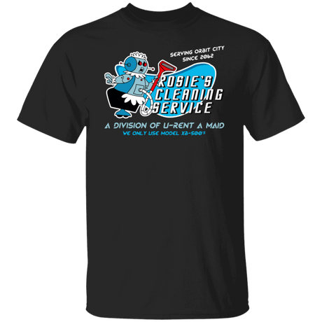 T-Shirts Black / S Rosie Cleaning Service T-Shirt