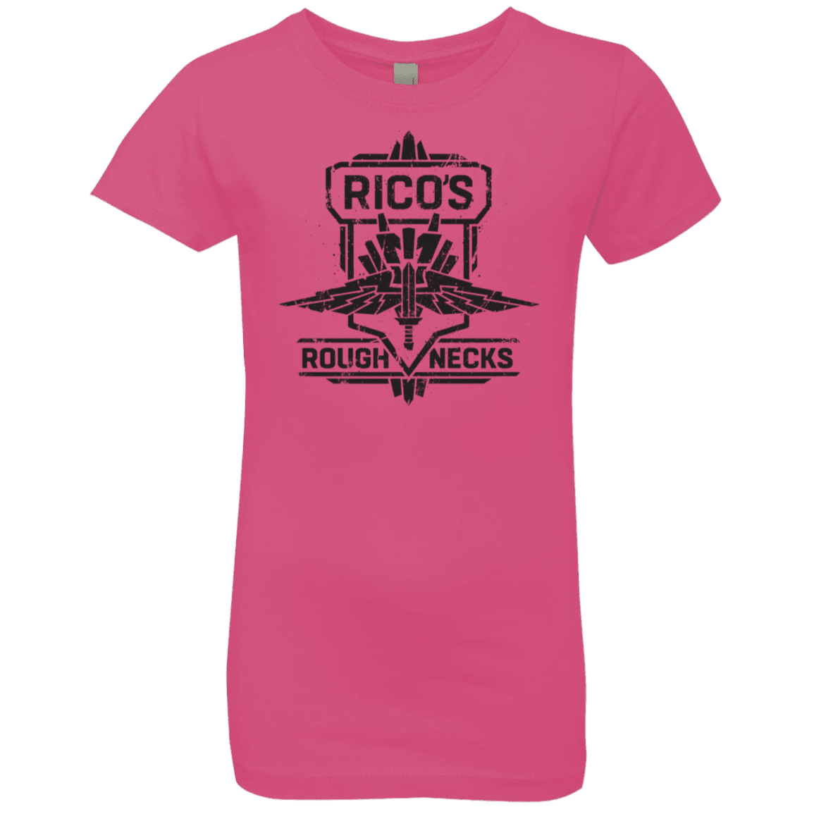 T-Shirts Hot Pink / YXS Roughnecks Girls Premium T-Shirt