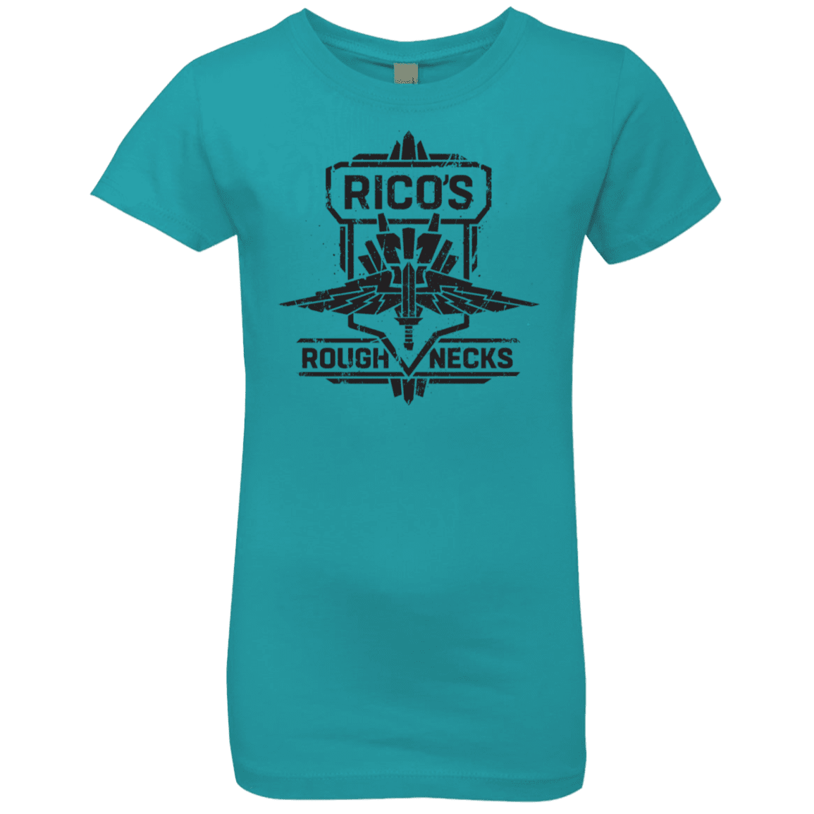 T-Shirts Tahiti Blue / YXS Roughnecks Girls Premium T-Shirt