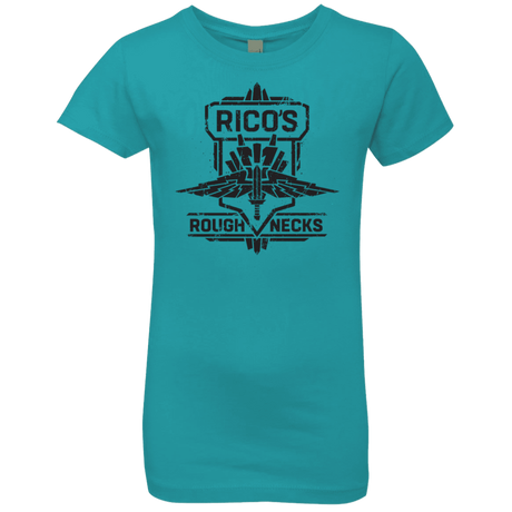 T-Shirts Tahiti Blue / YXS Roughnecks Girls Premium T-Shirt