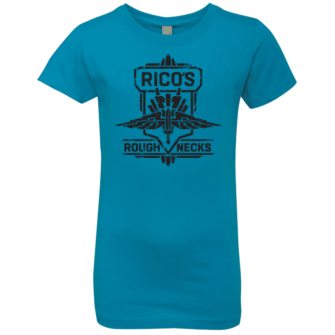 T-Shirts Turquoise / YXS Roughnecks Girls Premium T-Shirt