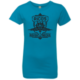 T-Shirts Turquoise / YXS Roughnecks Girls Premium T-Shirt