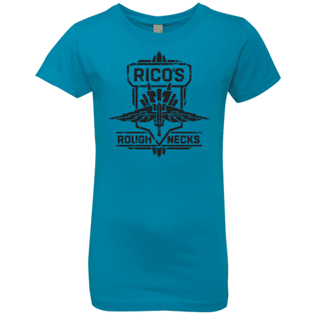 T-Shirts Turquoise / YXS Roughnecks Girls Premium T-Shirt