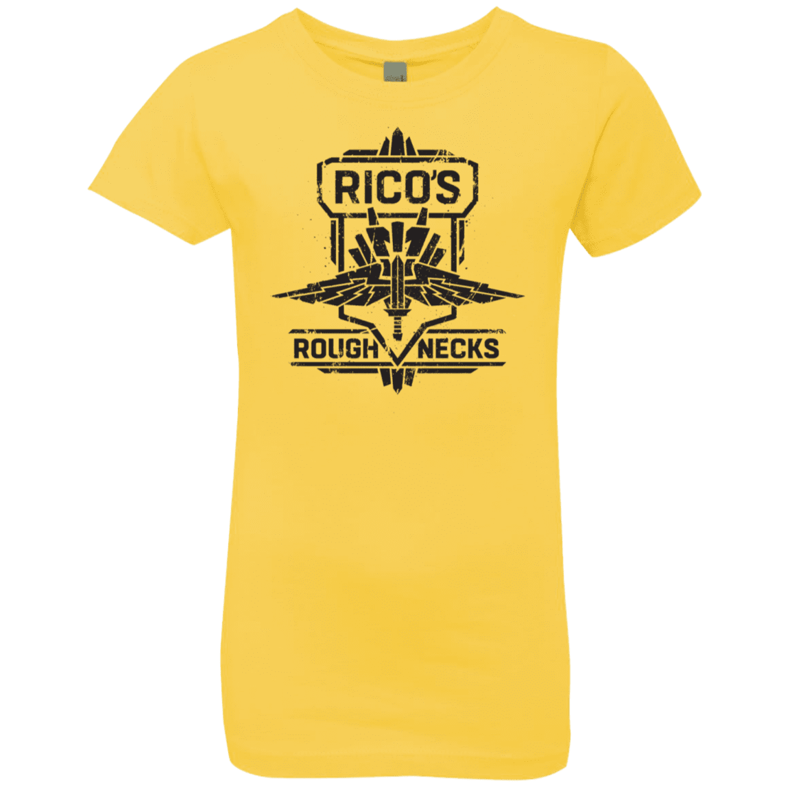 T-Shirts Vibrant Yellow / YXS Roughnecks Girls Premium T-Shirt