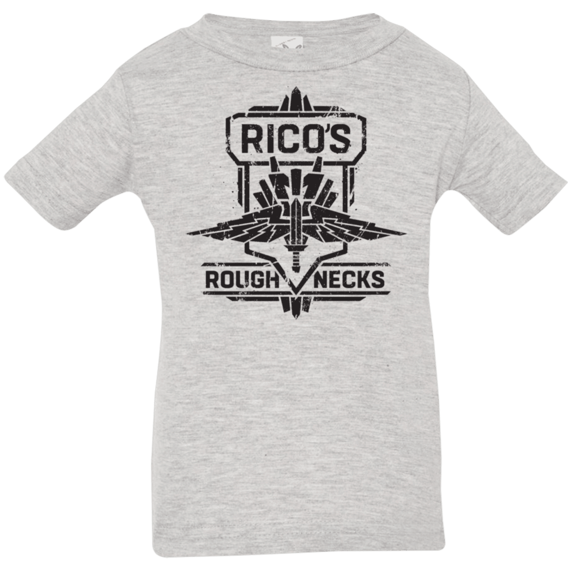 T-Shirts Heather Grey / 6 Months Roughnecks Infant Premium T-Shirt