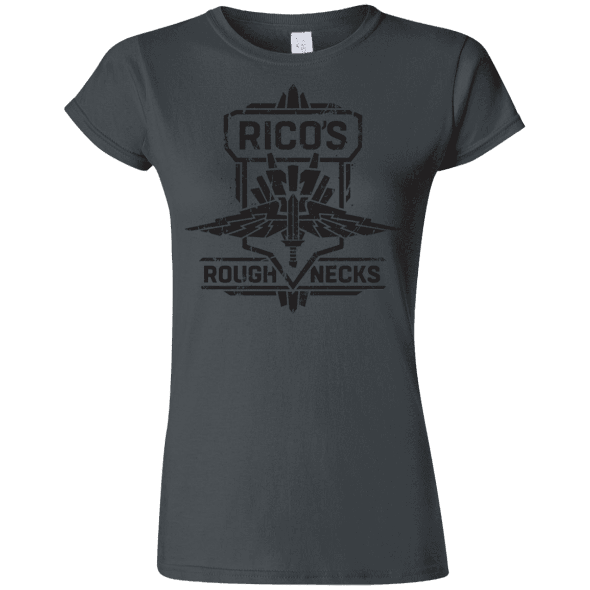 T-Shirts Charcoal / S Roughnecks Junior Slimmer-Fit T-Shirt