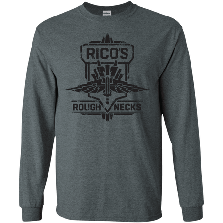 T-Shirts Dark Heather / S Roughnecks Men's Long Sleeve T-Shirt