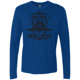 T-Shirts Royal / S Roughnecks Men's Premium Long Sleeve