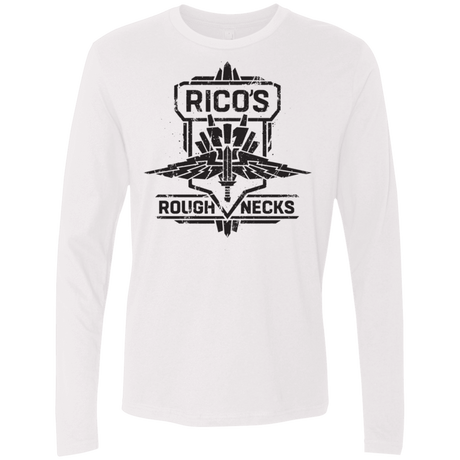 T-Shirts White / S Roughnecks Men's Premium Long Sleeve