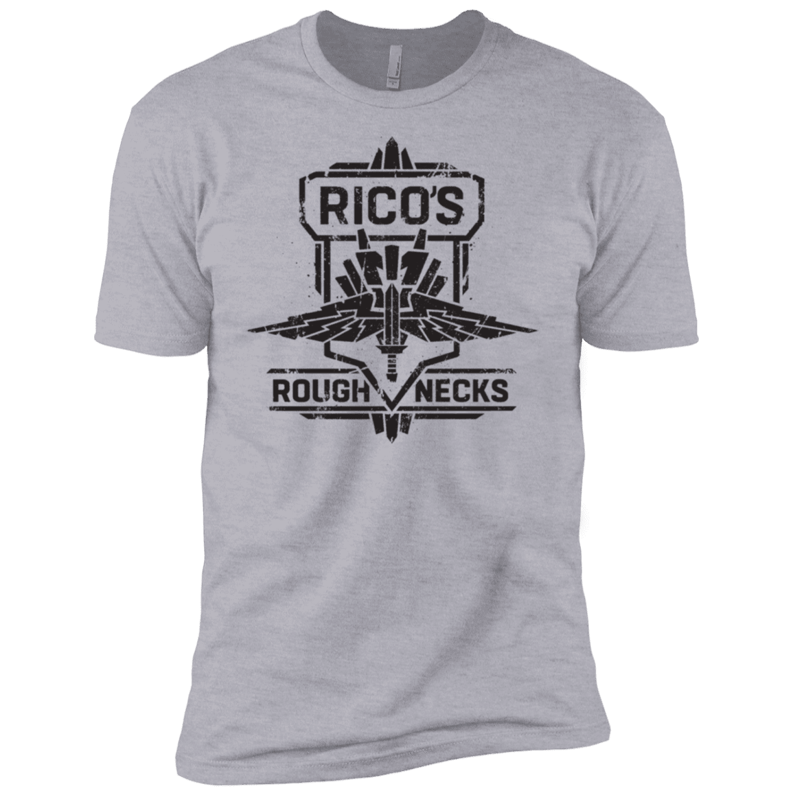 T-Shirts Heather Grey / X-Small Roughnecks Men's Premium T-Shirt