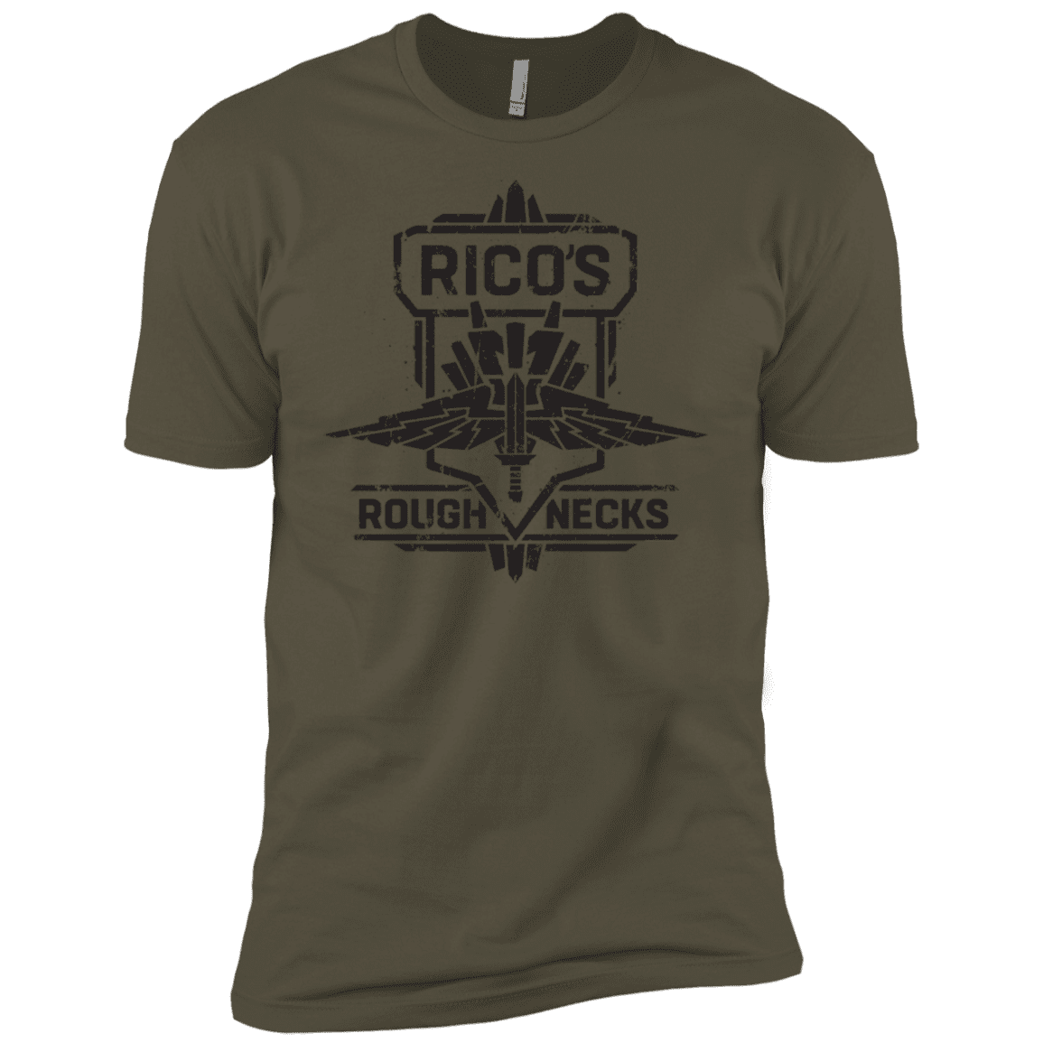 T-Shirts Military Green / X-Small Roughnecks Men's Premium T-Shirt