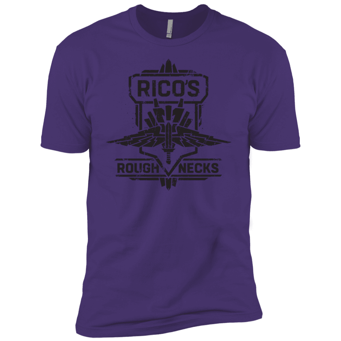 T-Shirts Purple Rush/ / X-Small Roughnecks Men's Premium T-Shirt