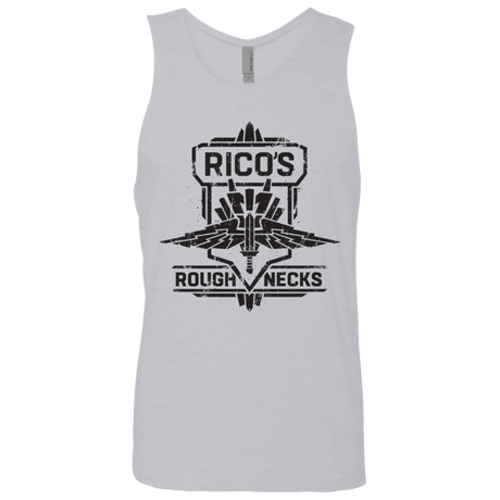 T-Shirts Heather Grey / S Roughnecks Men's Premium Tank Top