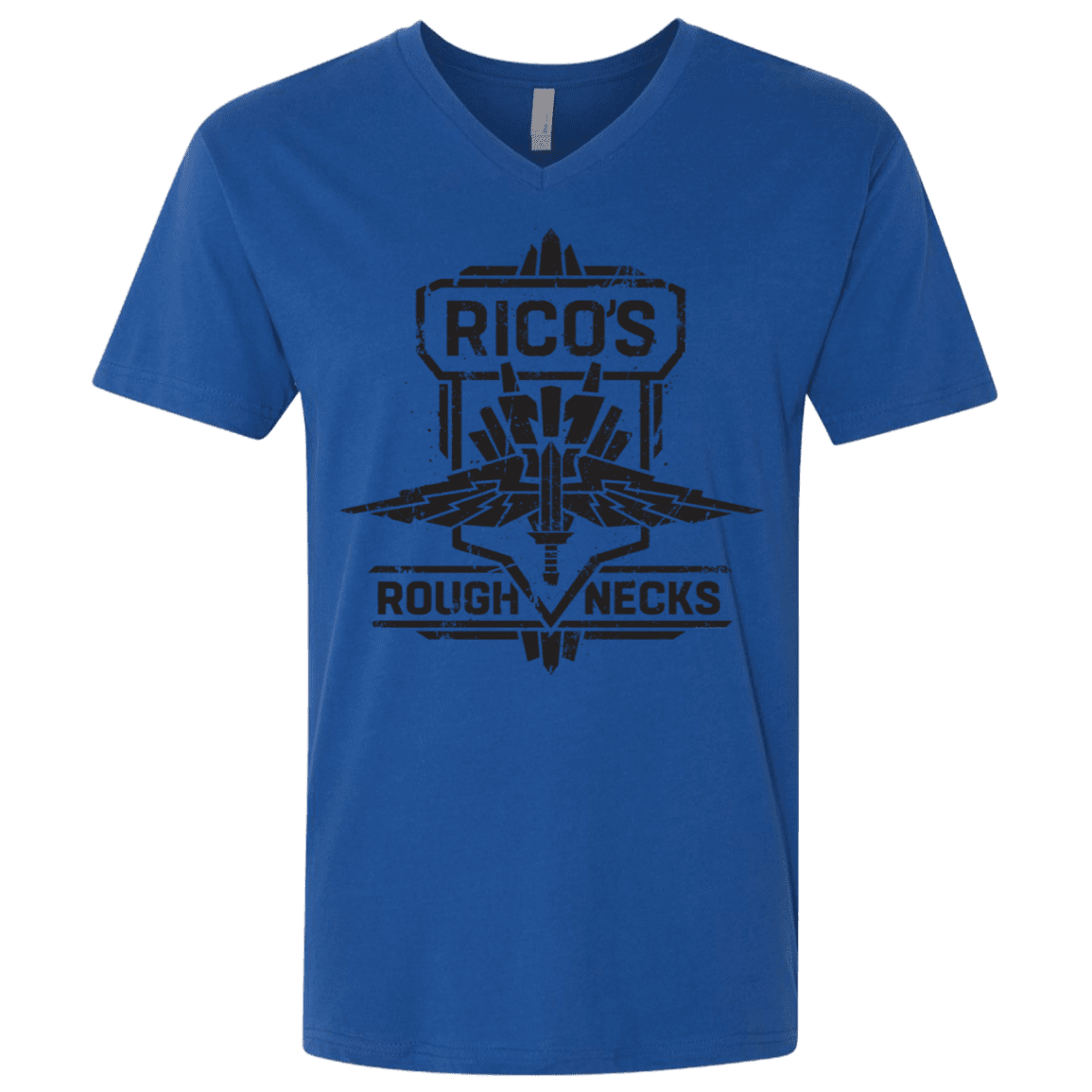 T-Shirts Royal / X-Small Roughnecks Men's Premium V-Neck