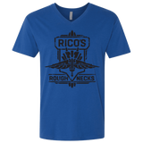 T-Shirts Royal / X-Small Roughnecks Men's Premium V-Neck