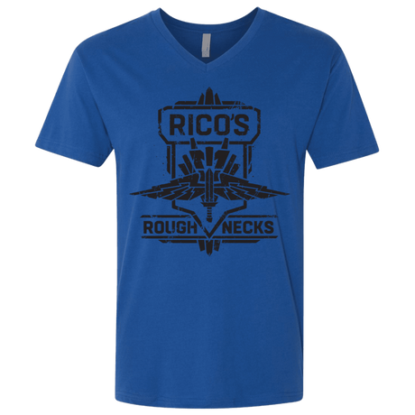 T-Shirts Royal / X-Small Roughnecks Men's Premium V-Neck